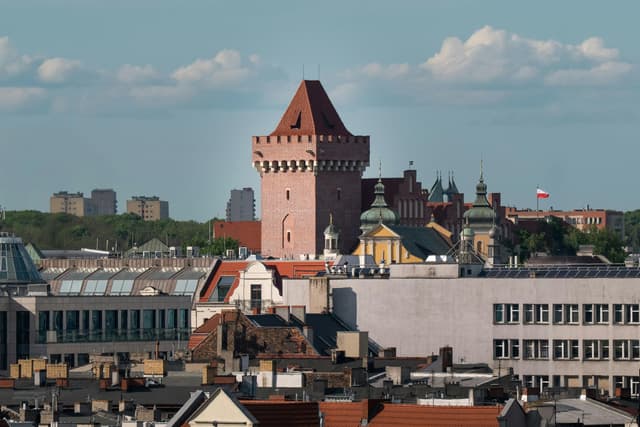 Free stock photo of aerial view, aged, architecture