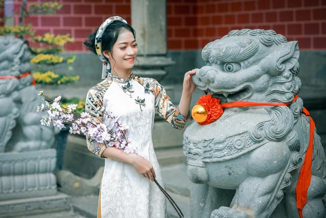 Free stock photo of 4k portrait, ao dai